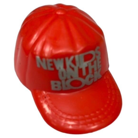 Doll Baseball Cap New Kids On The Block Doll Red Hat Joey McIntyre‎ - Picture 1 of 5